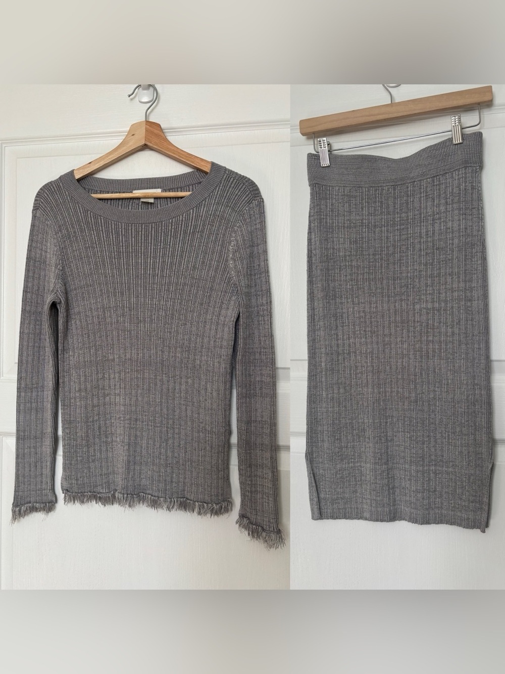 CLUB MONACO Ribbed Knit Set